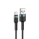 Кабель Avantis AC46m USB-A – Micro-USB (1 м · 15W · 3A) (Black)