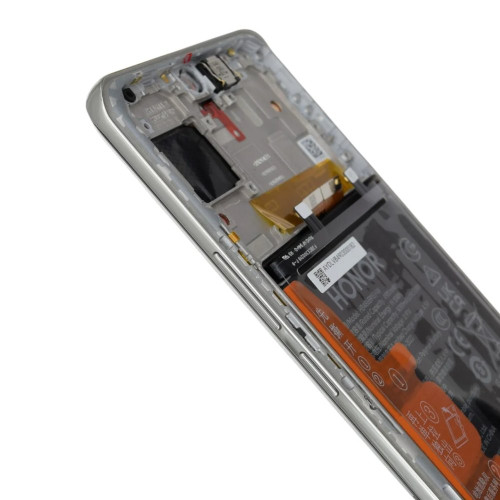 Дисплей для Huawei Honor 90 с тачскрином в рамке (Silver) (Original)