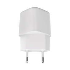 Сетевое зарядное устройство LL-MT606 USB-C+USB-A (20W · 3A) (OEM) (White)