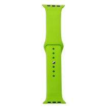 Ремешок для Apple Watch 42/44/45/49 мм Band Silicone (Green)