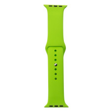 Ремешок для Apple Watch 42/44/45/49 мм Band Silicone (Green)