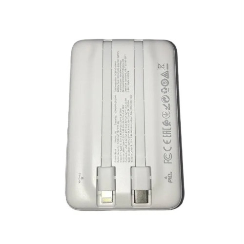 Повербанк Hoco J92 Magnetic QC+PD 20W Wireless Charger (10000 mAh) (White)