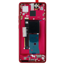 Дисплей для Motorola XT2303 Moto Edge 40 з тачскріном в рамці (Red) (Original)