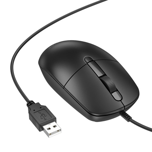 Мишка дротова Borofone BG17 (Black)