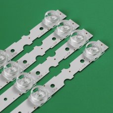Прямая подсветка для телевизора TCL 50″ V0.7 (4 планки по 460 мм, 7 LED, линза 14 мм, 6 В)