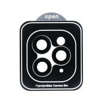Защитное стекло камеры GERMES для Apple iPhone 11 Pro Max (Black)