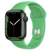 Ремешок Hoco WA01 для Apple Watch 42/44/45/49 мм Band Silicone (Bright Green)