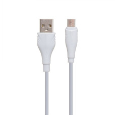 Кабель Borofone BX18 USB-A – Micro-USB (1 м · 10W · 2A) (White)