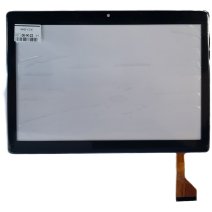 Сенсорное стекло для Pixus Joker (универсальное №425) (2.5D) (Размер 167x238 мм) 50 pin (Black) (Отверстие под камеру по центру) (version 12)