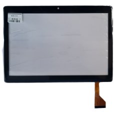 Сенсорне скло для Pixus Joker (універсальне №425) (2.5D) (Розмір 167x238 мм) 50 pin (Black) (Отвір під камеру по центру) (version 12)