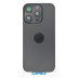 Задня кришка для Apple iPhone 16 Pro (Black) (Original PRC) зі склом камери