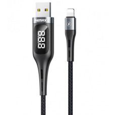 Кабель Remax RC-096i USB-A – Lightning (1 м · 10.5W · 2.1A) (Black)
