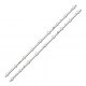 Прямая подсветка для телевизора 32″ 8D2A-DLM3-2009A1 (2 планки по 580 мм, 9 LED, линза 16 мм, 3 В)