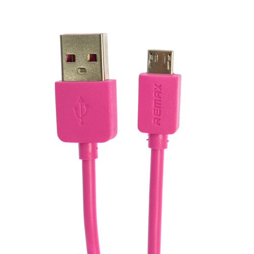 Кабель Remax RC-06m USB-A – Micro-USB (1 м) (Pink)