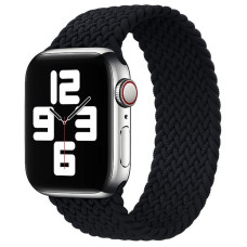 Ремінець для Apple Watch 38/40/41 мм Braided Solo Loop (Black)