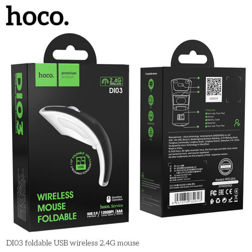 Мышка беспроводная Hoco DI03 (Black)