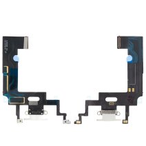 Шлейф для Apple iPhone Xr с разъемом зарядки (White)