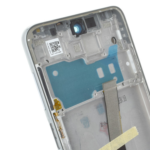 Дисплей для Xiaomi Redmi Note 9 Pro з тачскріном в рамці (White) (Original)