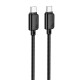 Кабель Hoco X113 Beneficio Type-C – Type-C (1 м · 60W · 3A) (Black)