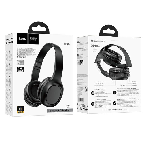 Наушники Bluetooth Hoco W46 (Black)