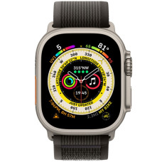 Ремешок для Apple Watch 42/44/45/49 мм Trail Loop (Black/Gray)