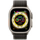 Ремінець для Apple Watch 42/44/45/49 мм Trail Loop (Black/Gray)