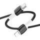 Кабель Borofone BX84 Type-C – Lightning (1 м · 20W · 2.4A) (White)