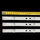 Прямая подсветка для телевизора LG 32″ DRT3.0 32A/B (A+B, 3 планки по 590 мм, 6 LED, линза 17 мм, 6 В)