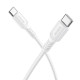 Кабель Borofone BX116 Type-C – Type-C (1 м · 60W · 3A) (White)