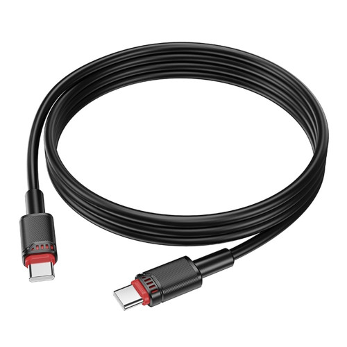 Кабель Borofone BX110 Type-C – Type-C (1 м · 60W · 3A) (Black)