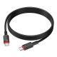 Кабель Borofone BX110 Type-C – Type-C (1 м · 60W · 3A) (Black)
