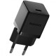 Мережевий зарядний пристрій Baseus Palm Fast Charger USB-C (20W · 3A) з кабелем Type-C – Lightning 20W (E0116401) (Black)