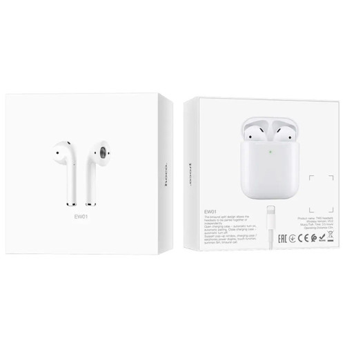 Наушники Bluetooth Hoco EW01 TWS (White)