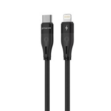 Кабель Proove Soft Silicone Type-C – Lightning (1 м · 27W · 3A) (Black)