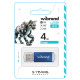 Флешка Wibrand Cougar 4GB USB 2.0 (Blue)