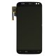Дисплей для Motorola XT1570 з тачскріном в рамці (Black)