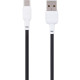 Кабель Gelius Full Silicon USB-A to Type-C 18W 1.2м (GP-UCN001C) black white
