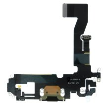 Шлейф для Apple iPhone 12 Pro з роз'ємом зарядки (Black) (Original)