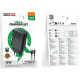 Сетевое зарядное устройство Borofone BAS72A USB-A (18W · 3A) с кабелем USB-A – Type-C (Black)