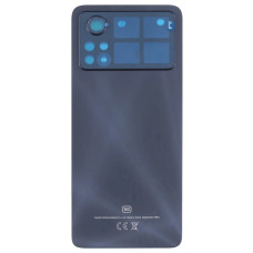 Задняя крышка для Xiaomi Poco X4 Pro (5G) (Black) (Orignal PRC)