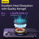 Беспроводное зарядное устройство Baseus Simple Mini3 Magnetic Wireless Charger (15W) (Purple)