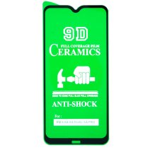 Защитная пленка Ceramic для Xiaomi Redmi 8 (Full Glue) (Black)