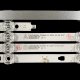 Пряма підсвітка для телевізора Hitachi 49″ LED49D05A-ZC29AG (9 планок по 464 мм, 5 LED, лінза 17 мм, 3 В)