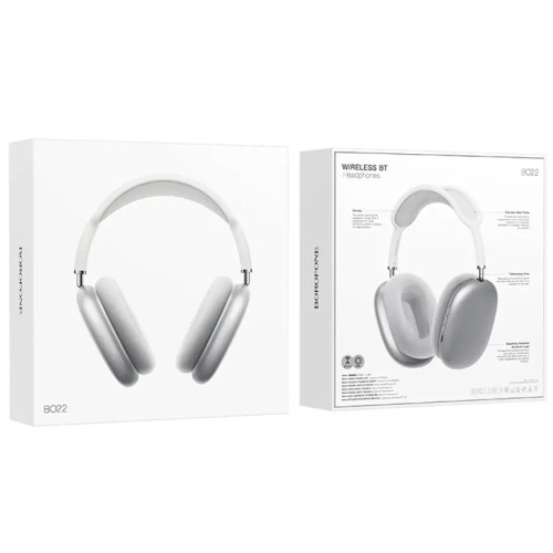 Наушники Bluetooth Borofone BO22 (Silver)