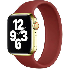 Ремінець для Apple Watch 38/40/41 мм Solo Loop (Dark Red)