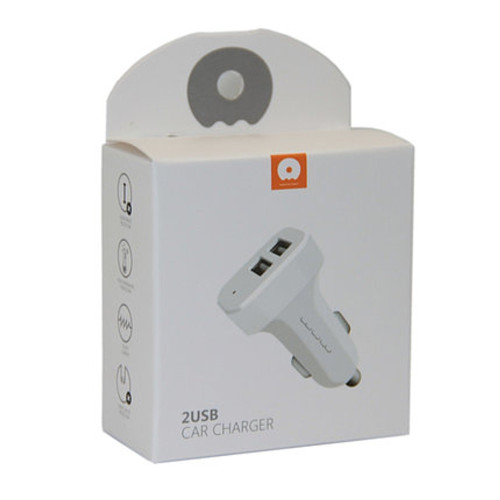 Автомобильное зарядное устройство WUW C70 2xUSB-A (10.5W · 2.1A) (White)