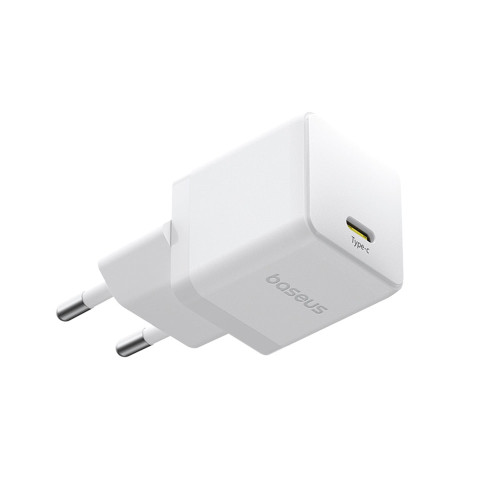 Сетевое зарядное устройство Baseus Palm Fast Charger USB-C (30W · 3A) с кабелем Type-C – Type-C 60W (P10111605213-01) (White)