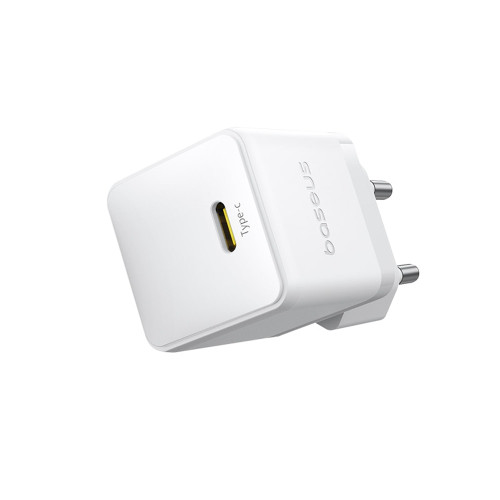 Сетевое зарядное устройство Baseus Palm Fast Charger USB-C (30W · 3A) с кабелем Type-C – Type-C 60W (P10111605213-01) (White)