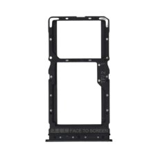 Держатель SIM-карты для Poco X5 (5G) (версия на 2×SIM) (Black)