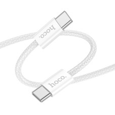 Кабель Hoco X104 Type-C – Type-C (2 м · 60W · 3A) (White)